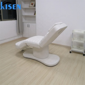 KISEN Hot Sale Electric Massage Therapy Table 3 4 Motors Facial Brown Lash Beauty Treatment <b>Bed</b> <b>for</b> Dental Clinic Beauty Salon - Product Image 3