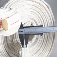 Tuyau d'incendie flexible en toile de 4 pouces, 15m-100m, pour arroseur, extincteur, raccord de cabinet, buse et dérouleur