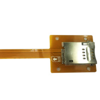 Câble plat FPC à fente de poussée d'extension de carte avec lecteur Standard Sim vers Micro SIM