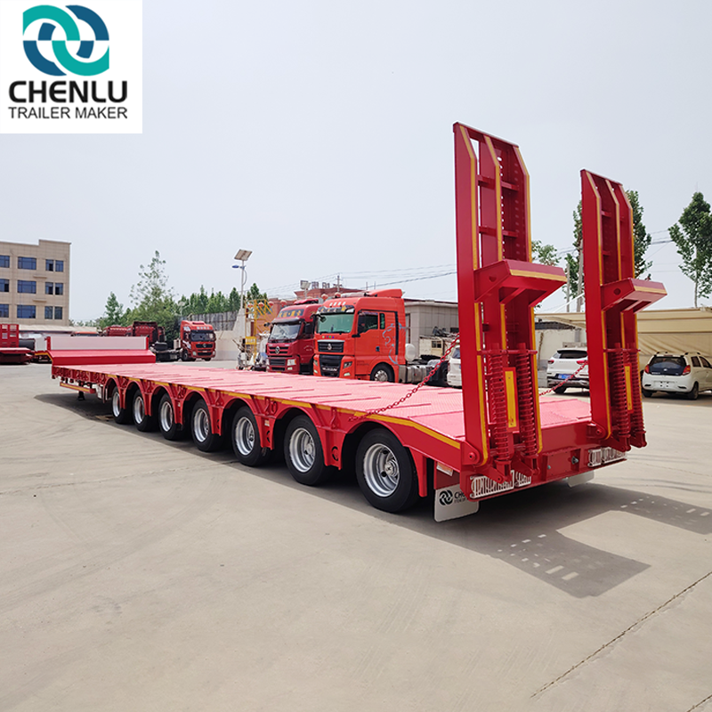 3 Axle 50 60Ton Gooseneck Lowboy