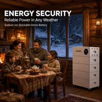 Batterie à ions sodium empilable 10 kWh 51,2 V 200 Ah ESS avec fonction de charge rapide et extincteur intégré pour systèmes solaires hors réseau