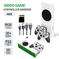 Console de Jeu PS2 Haute Qualité 128Go 30+ Simulateurs avec Jeux Rétro Classiques 3D M88 Lecteur de Jeu Prise en Charge 2 Joueurs Sortie TV HD