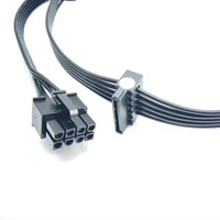 Módulo de alimentación de 8 pines para placa base HDD, 3 puertos SATA, para Cougar GX1050 GX800 GX600 CMX 550 Red Star R500MLI R600 R500 Series