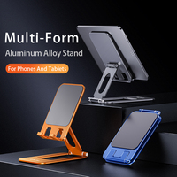 Support de téléphone pliable en alliage d'aluminium Boneruy T2MAX 2026, nouvelle version améliorée, réglable sur deux axes, support de bureau pour téléphones et tablettes