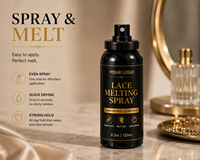 Spray Fixateur Perruque Marque Privée – Tenue Forte, Séchage Rapide, Spray Fondant pour une Ligne de Cheveux Invisible