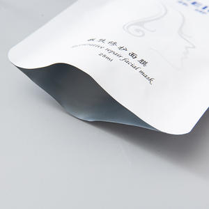 Vente en gros Sac d'emballage sous vide PE à déchirure facile à bouche plate Masque en feuille d'aluminium à scellage à trois côtés pour cadeaux - Product Image 6