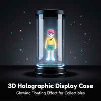 Pantalla Holográfica Cilíndrica 3D Transparente, HoloTube, Crea Hologramas 3D Humanos, Holobox Digital para Interiores, Último Modelo en Venta