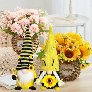 Nuovo Gnomo Decorativo in Peluche, Ape Gialla, <span class=keywords><strong>Nisse</strong></span> Svedese per Cucina, Decorazione Rustica per Casa, Non Tossico, per Bambini, Estivo - Product Image 4
