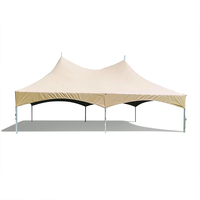 Toldo comercial Grandes carpas de Pvc impermeables para fiestas a la venta 20X40 Evento DE BODA Eventos Carpa de pico alto al aire libre