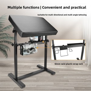 ที่วาง<span class=keywords><strong>มือ</strong></span>สักลายอเนกประสงค์ ปรับระดับได้ แผ่นรองขนาดใหญ่พิเศษ <span class=keywords><strong>เสริม</strong></span>โครงโลหะ พับเก็บได้ ปรับความสูงได้ น้ำหนัก 7.1 กก. - Product Image 3
