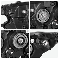 Conjunto de Faro Delantero para Honda CRV 2012 2013 2014, Versión Básica