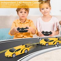 Mobil transformasi 1:18, mobil akrobat Robot Rc 2.4g listrik Remote Control 4wd Off Road Drift 360 derajat putaran hadiah untuk mainan anak-anak