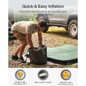<span class=keywords><strong>Matelas</strong></span> pour une <span class=keywords><strong>personne</strong></span>, camping en plein air, coussin de couchage épaissi, lit en mousse à air, <span class=keywords><strong>matelas</strong></span> pliable auto-gonflant pour tente de glamping - Product Image 6