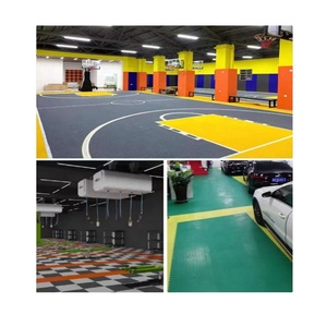 6mm Thick PVC Vinyl Interlocking <b>Floor</b> Mat Anti-Slip Wear Resistant for Staircase Badminton Basketball Court Made in China - Product Image 2
