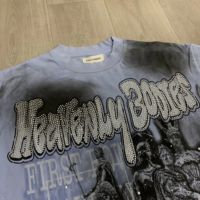 T-shirts Décontractés en Coton avec Strass pour Hommes et Femmes – Style Streetwear et Danse – Première Série