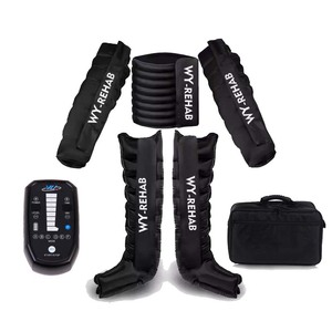 Botas de Presoterapia Neumática de 8 Cámaras para Masaje por Compresión de Aire, Drenaje Linfático para Piernas - Product Image 5