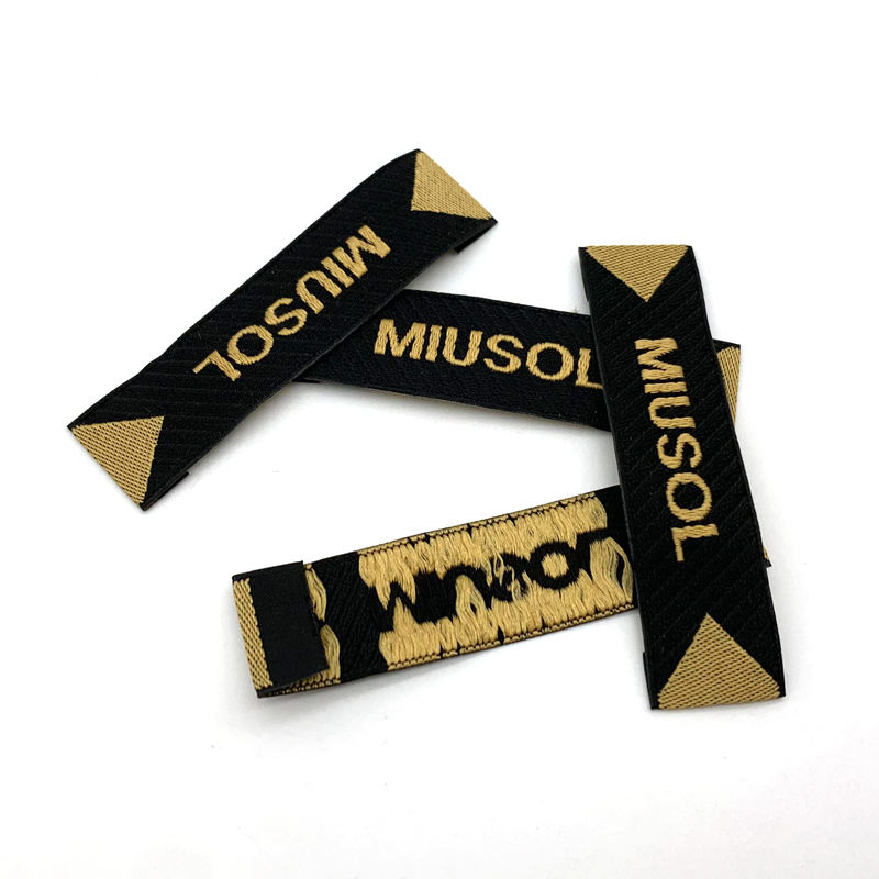 Woven Labels for Clothing Manufacturer Custom Brand Your Own Logo End