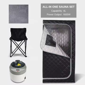 1 Persoon Full Body Draagbare Stoomsauna - Product Image 3