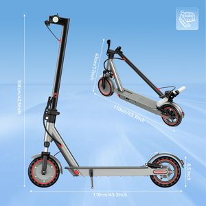 สกู๊ตเตอร์ไฟฟ้าแบบสองระบบกันสะเทือน 36V 10.5Ah ล้อรังผึ้งขนาด 8.5 นิ้ว มีสินค้าในคลัง EU สกู๊ตเตอร์ไฟฟ้าพับได้ยอดนิยมสำหรับผู้ใหญ่ - Product Image 6