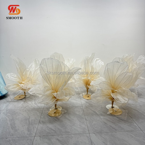 Flores Gigantes de Papel para Decoración de Bodas, Camino de Flores para Eventos, Decoración de Pasillos para Fiestas - Product Image 3