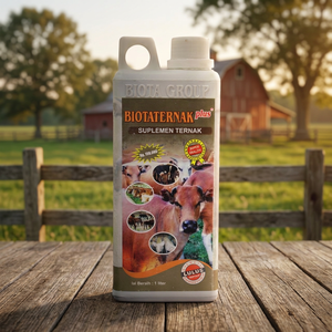 Engrais liquide organique Biota Group Biotaternak Plus 1 litre pour les cultures céréalières et les plantes horticoles PT. Tunas Harmoni Abadi - Product Image 2