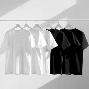 Tela de fábrica producción personalizada al por mayor camiseta en blanco sin etiqueta para hombres 180gsm 100% algodón - Product Image 1