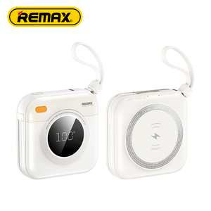 RPP-152 15W Magnetic <b>Wireless</b> Charging Power Bank With Cable 10000mAh PD20W Digital Display Fast PowerBank RPP-152 15W PD Power - Product Image 4