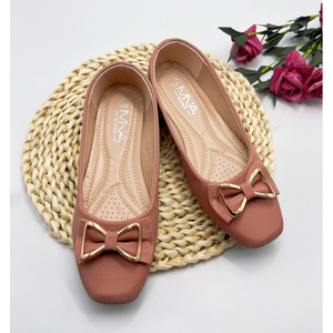 Boucle en métal nœud plat <span class=keywords><strong>bateau</strong></span> chaussures femmes élégantes chaussures formelles filles style coréen Girly printemps été automne chaussures habillées - Product Image 2