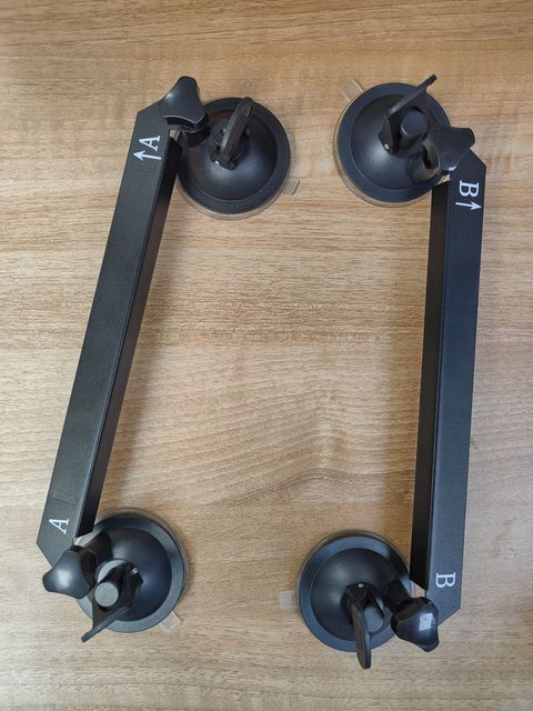 Starlink Mini Adjustable Carbon Steel Wall Mounting Kit Bracket Compatible with Starlink Mini Standard Suction Cup