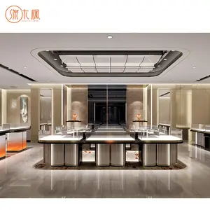 Tailored-to-Your-Needs Jewellery Shop Counter Design Images Unique Design Jewelry Display Cabinet Best Supplier
