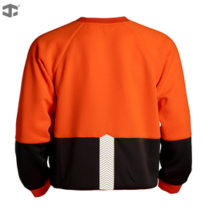 Sweat-shirt à col rond fonctionnel pour homme de <span class=keywords><strong>la</strong></span> série WorkPro de JIADE, motif en losanges - Product Image 3