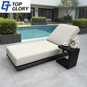 Tumbona Moderna de Aluminio para Exteriores TG, para Hoteles, Piscinas, Solución Integral Comercial, Proveedor de Muebles de Foshan - Product Image 3