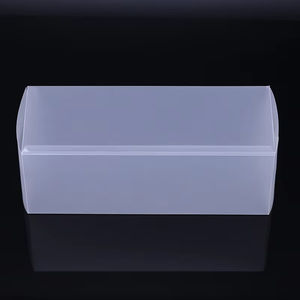 Vente en gros de petites boîtes de rangement pliantes en plastique transparent givré Pvc PET PS PP de haute qualité à taille personnalisée - Product Image 4