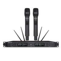 Fifine — microphone professionnel sans fil K4, microphone à revers simple, sensible de scène, dj star, show en direct, dynamique, véritable diversité