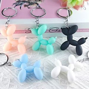 Promotional Bubble <b>Balloon</b> Dog Keychain UV Printing <b>Customized</b> Color PVC Soft Rubber Birthday Gift Accessories Wholesale - Product Image 6