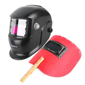 용접 도구 및 장비 핫 세일 용접 헬멧 자동 어둡게 전체 얼굴 보호 고품질 철 남자 용접 헬멧