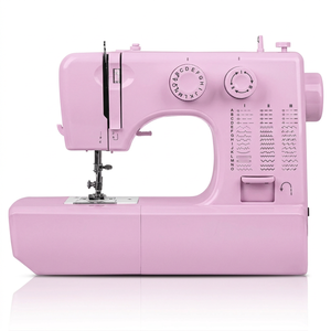 Máquina <span class=keywords><strong>de</strong></span> Coser Eléctrica Portátil UFR-818, <span class=keywords><strong>de</strong></span> Cama Plana, con Doble Aguja y Longitud <span class=keywords><strong>de</strong></span> Puntada Ajustable, Multifuncional para Principiantes y Manualidades - Product Image 1