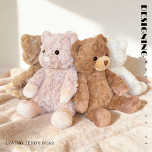 Super Soft Curly Stuffed Toy Bear Children's Day Valentine's Day Gift Plush Bear Toy Adorable Love <strong>Teddy</strong> Bear Plush Toy - Product Image 6