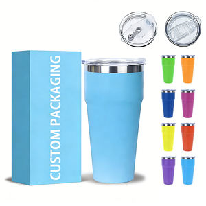 <span class=keywords><strong>Mug</strong></span> de voyage <span class=keywords><strong>isotherme</strong></span> à double paroi en acier inoxydable avec logo <span class=keywords><strong>personnalisé</strong></span> et couvercle anti-fuite ultra-transparent pour cadeaux d'entreprise - Product Image 1