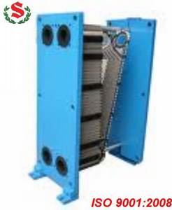 Success s64 لوح صلب مقاوم للصدأ مبادل حرارة لوح وإطار للمياه الصناعية بالحليب البيرة - Product Image 3