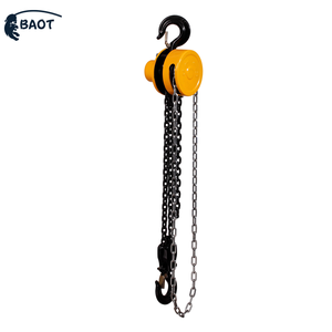 Цепная таль с ручным управлением типа BAOT K25 с цепью G80 1 т <span class=keywords><strong>2</strong></span> т 3 тонны 5 тонн грузоподъемный стальной цепной блок - Product Image 5