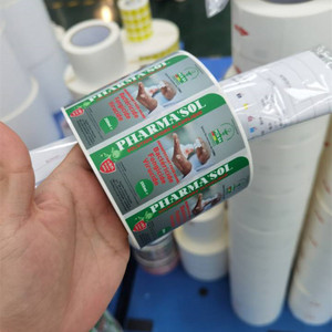 Tùy chỉnh nhỏ CuộN vinyl dán cho máy dán nhãn Matte Mỹ phẩm nhãn cho chai - Product Image 1