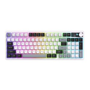 <span class=keywords><strong>Clavier</strong></span> <span class=keywords><strong>mécanique</strong></span> OEM en gros ONIKUMA MT902 TRI-MODE 95 touches, <span class=keywords><strong>silencieux</strong></span>, RGB, aspect <span class=keywords><strong>mécanique</strong></span>, <span class=keywords><strong>clavier</strong></span> de jeu - Product Image 1