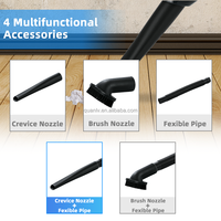 Aspirateur de voiture sans fil en gros, mini aspirateur portable à main pour voiture et maison avec bac à poussière de grande capacité