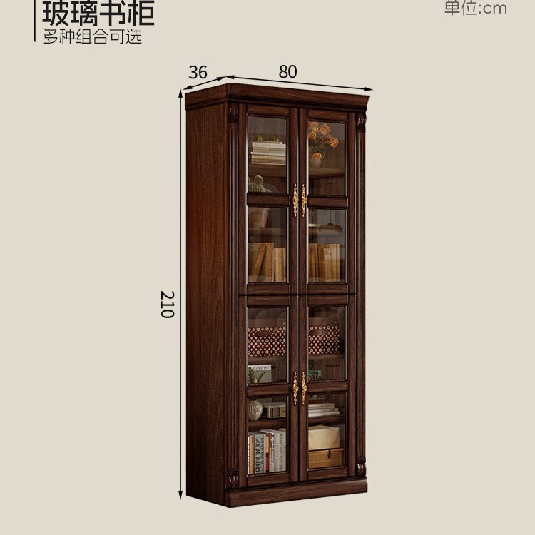 Bibliothèque en verre