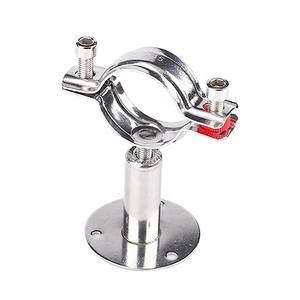 Aohoy ตัวยึด<span class=keywords><strong>ท่อ</strong></span>แบบปรับได้ทำจากส<span class=keywords><strong>แตน</strong></span><span class=keywords><strong>เล</strong></span><span class=keywords><strong>ส</strong></span><span class=keywords><strong>ส</strong></span>ตีลมีสาย<span class=keywords><strong>รัด</strong></span>ปรับระดับได้ - Product Image 1