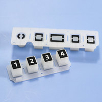 Clavier MIDI 4x4 en silicone étanche à bouton conducteur