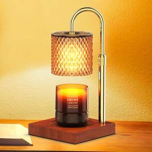 Lámpara Calentadora de Velas Eléctrica Moderna Db con Regulador de Intensidad, Temporizador, Altura Ajustable, Enchufe Australiano, para Decoración del Hogar, Aromaterapia, de Mesa, en Latón - Product Image 3