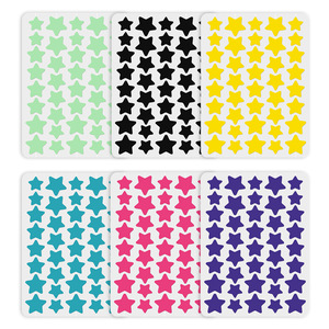 Patchs anti-acné en forme d'étoile, colorés, respirants, emballage individuel 4g pour adolescents et adultes, traitement de l'acné - Product Image 1