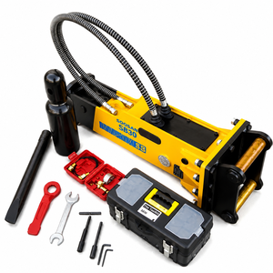 For SB30 Box Type <b>Hydraulic</b> <b>Breaker</b> Chisel Pump Gearbox for 2.5-4.5 Ton Excavators 1 Year Warranty Construction Mining - Product Image 1